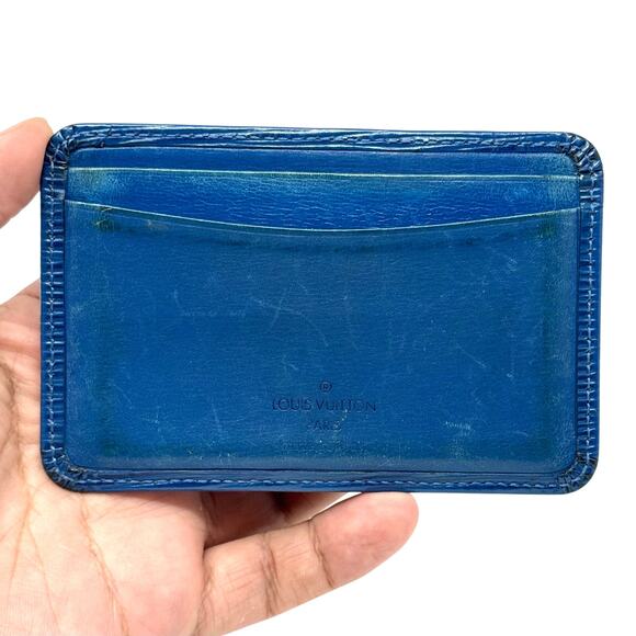 Louis Vuitton Blue Cardholder Wallet - Picture 5 of 10
